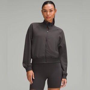 Lululemon Wunder Train Track Jacket Twill Sz 4